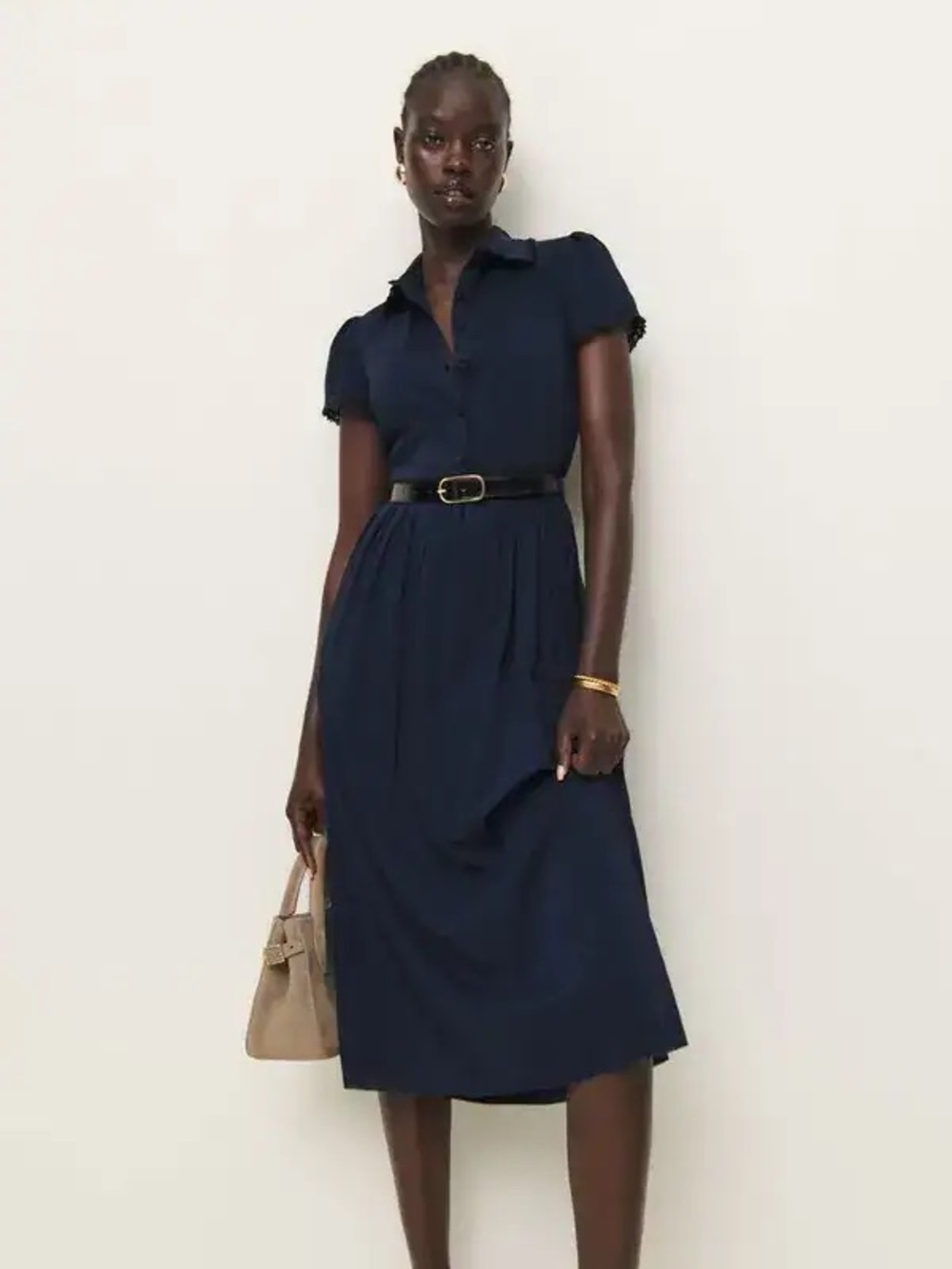 Reformation Ula Lace Midi Dress Size 2